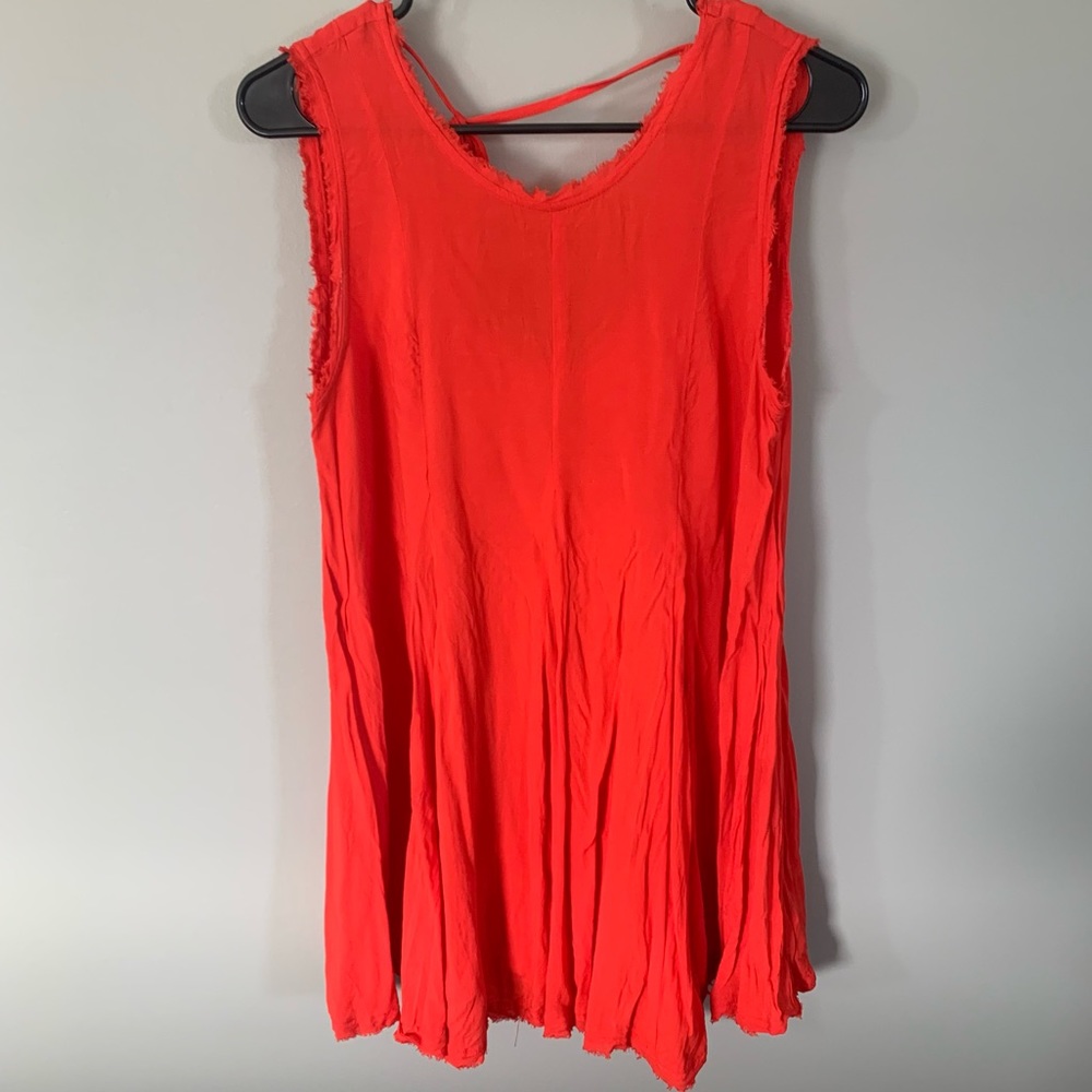 Urban Outfitters Ecoté Red Swing Dress